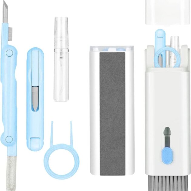 7-in-1 Keyboard & Electronics Cleaning Set | Gadget Tray