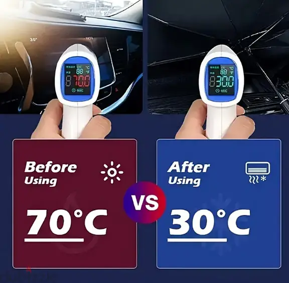 product-image-6 Foldable Car Umbrella Sunshade UV Protection | Gadget Tray - Image 6
