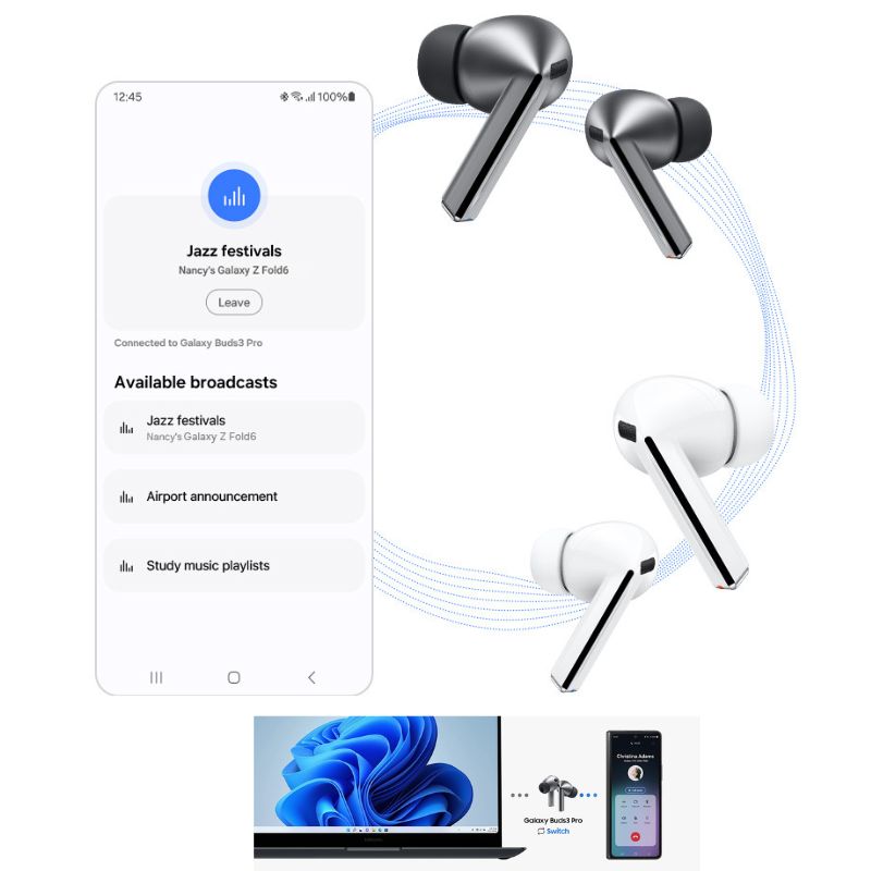 product-image-7 (3) Samsung Galaxy Buds 3 Pro ANC Wireless Earbuds | Gadget Tray - Image 5