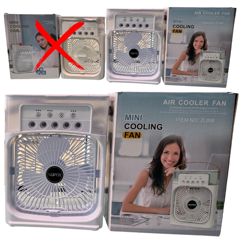 product-image-8 (2) 10-Inch Portable Air Conditioner Fan with Mist & LED Light USB | Gadget Tray - Image 10