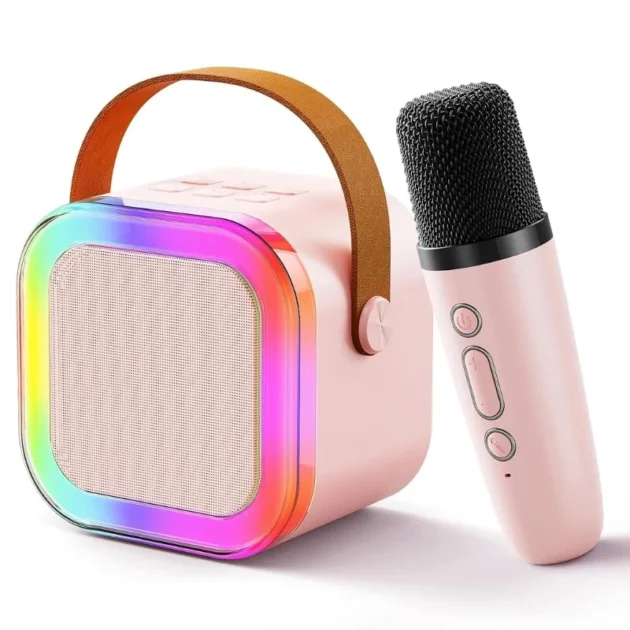 Portable Karaoke Bluetooth Speaker 10W with Wireless Mic | Gadget Tray