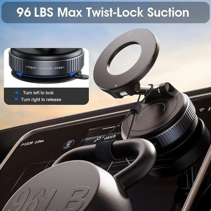 product-image-6 (6) Foldable Magnetic Car Phone Holder 360° Suction Mount | Gadget Tray - Image 8