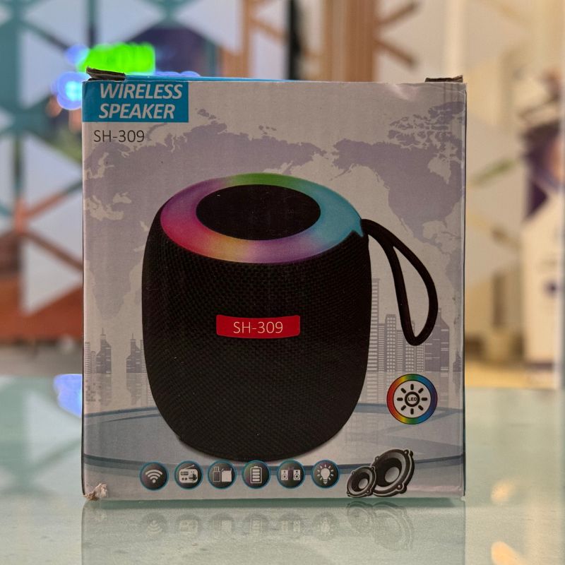 product-image-9 (4) SH-309 Mini Bluetooth Speaker 5W with RGB Light | Gadget Tray - Image 8